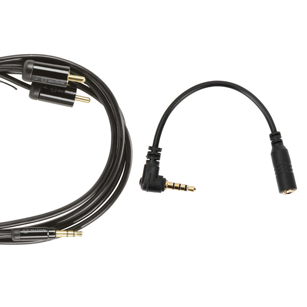 Moving Mic & 3.5mm to RCA Cable for Smartphone/Tablet Streaming Bundle