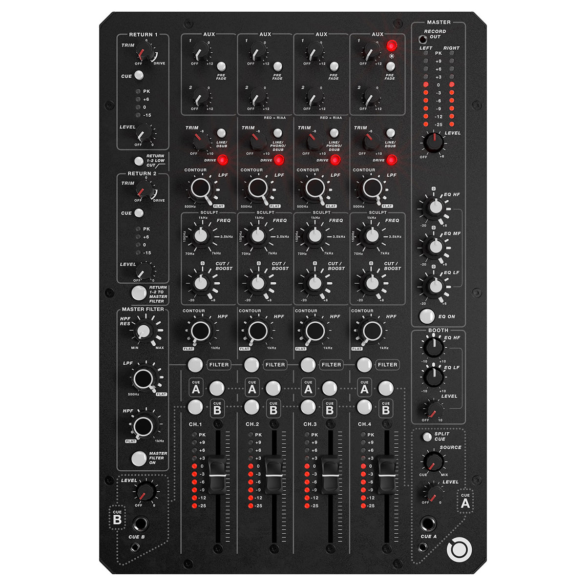 PLAYdifferently MODEL-1.4 Analogue DJ Mixer