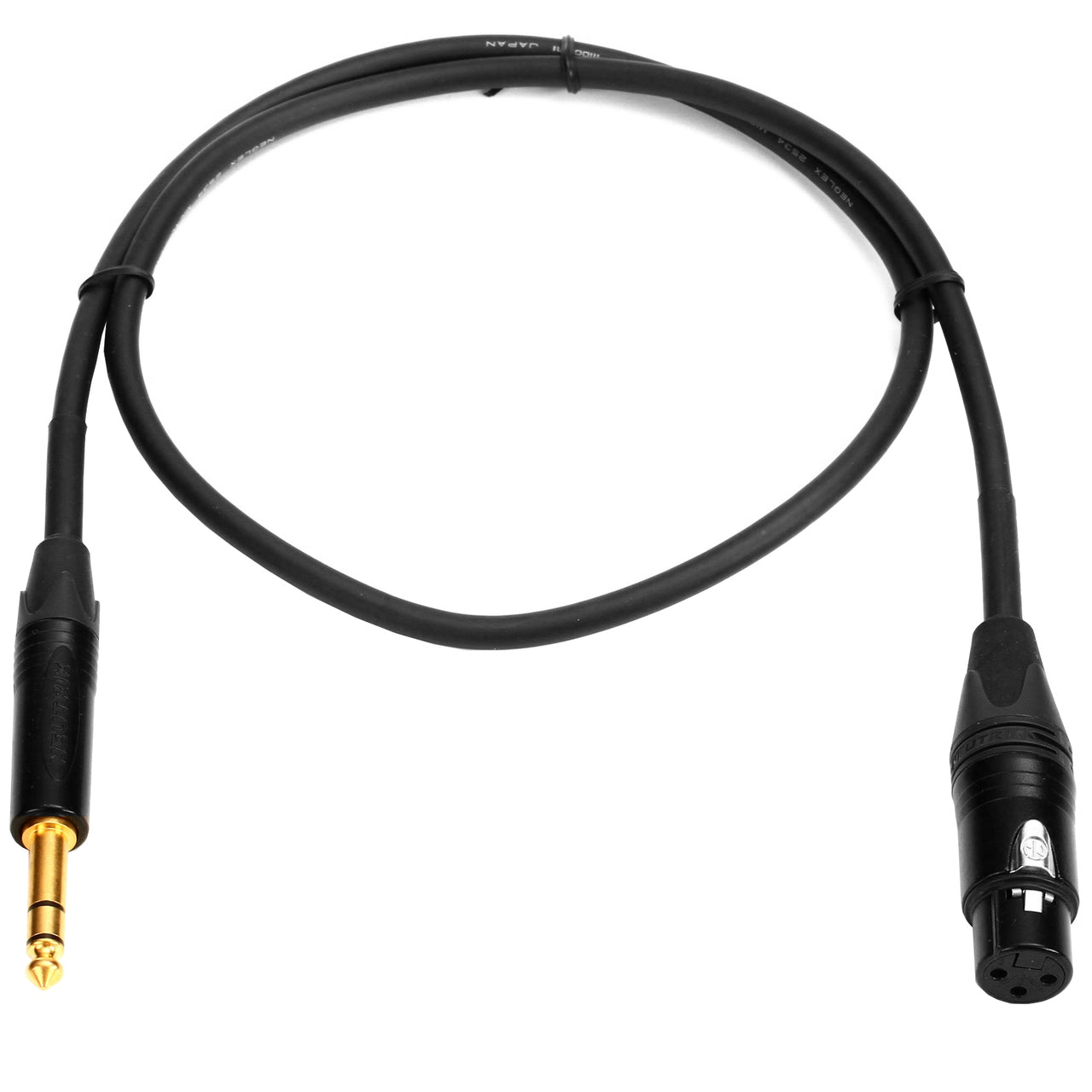 MOGAMI 1m TRS Jack to XLRF Cable (XF-25340-J3-1)