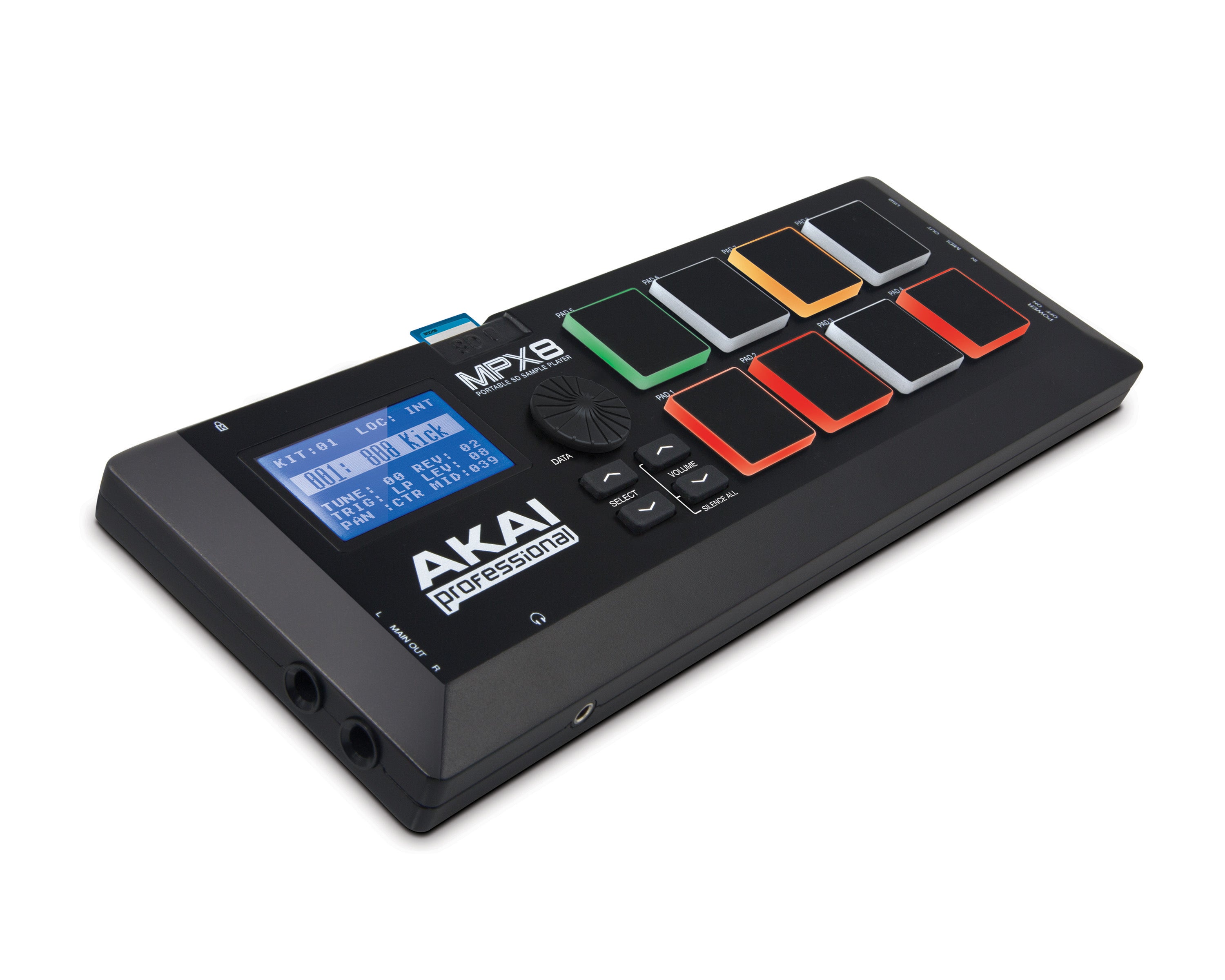 AKAI MPX8 SD Sample Pad Controller