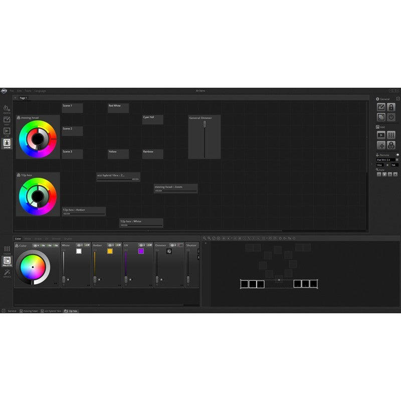 American DJ MyDMX 3.0 Software & Interface