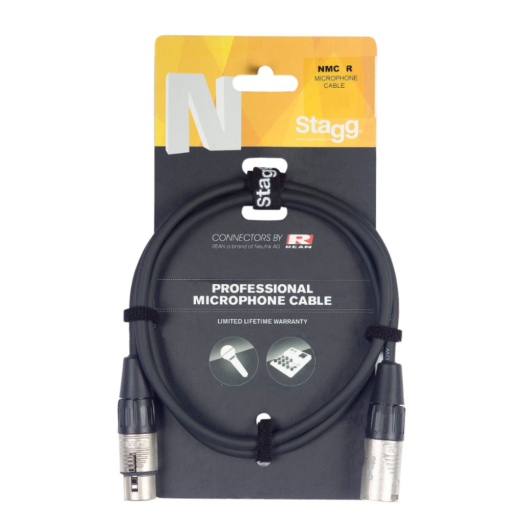 Stagg NMC3R Microphone Cable 3m