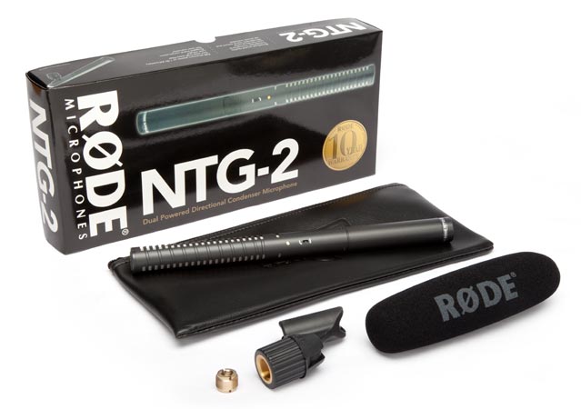 RODE NTG2 Shotgun Microphone