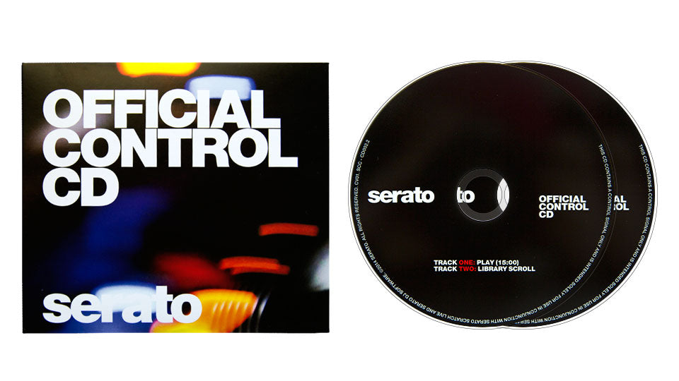 Serato Official Control CDs (1 Pair)