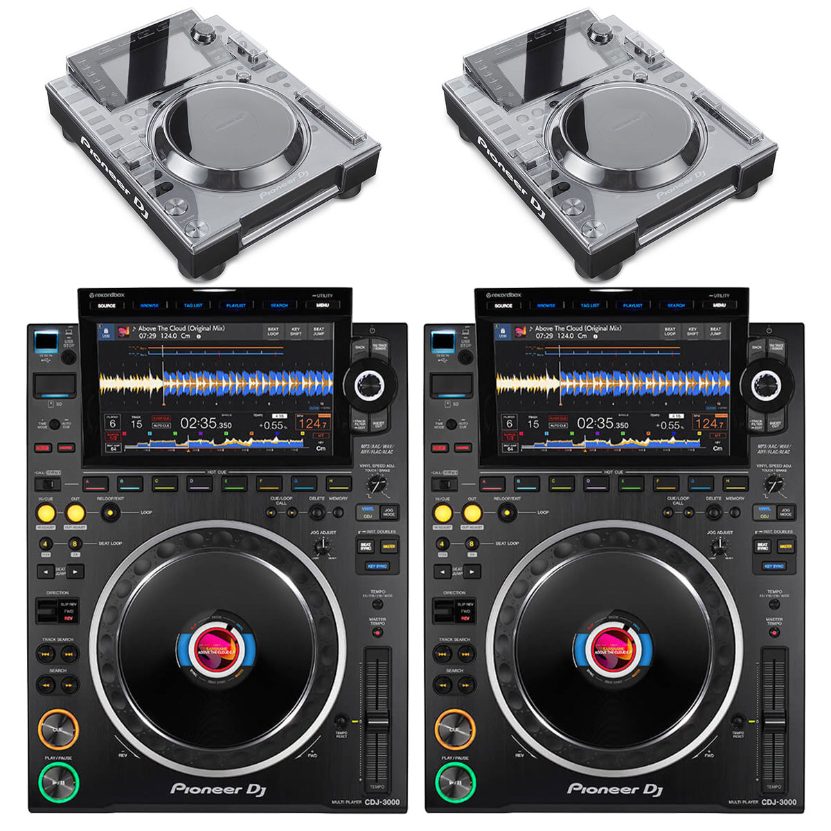 Pioneer CDJ3000 DECKSAVER デッキセーバー 2セット Pioneer CDJ3000 DECKSAVER デッキセーバー 2セット Decksaver