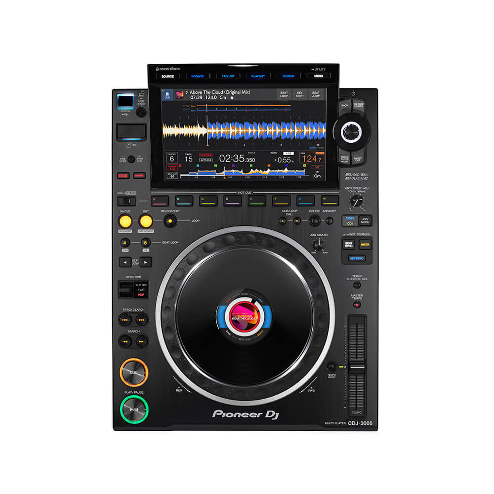 Pioneer DJ CDJ-3000 Professional Multi Player - Black