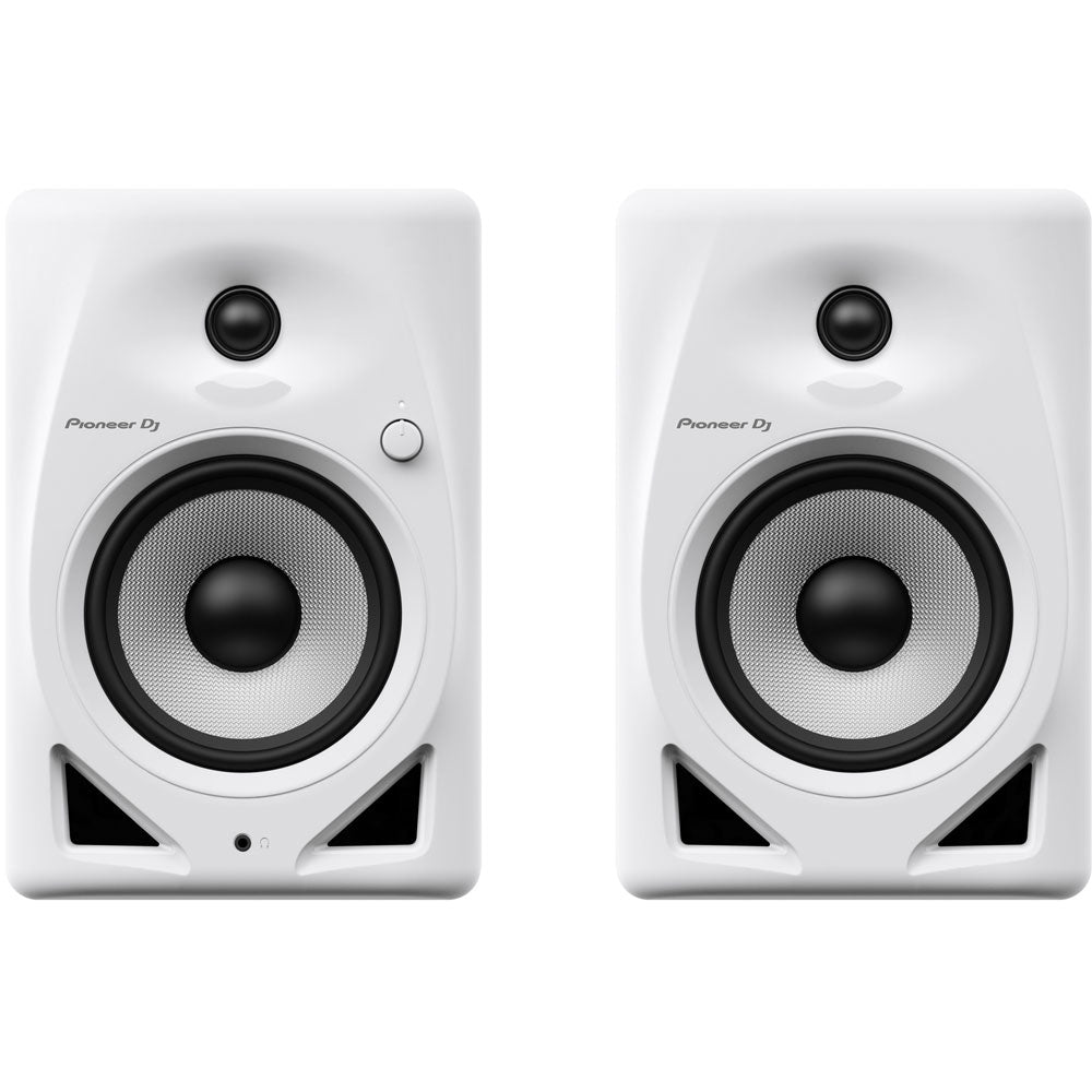 Pioneer DJ DM-50D Active DJ Monitors White (Pair)