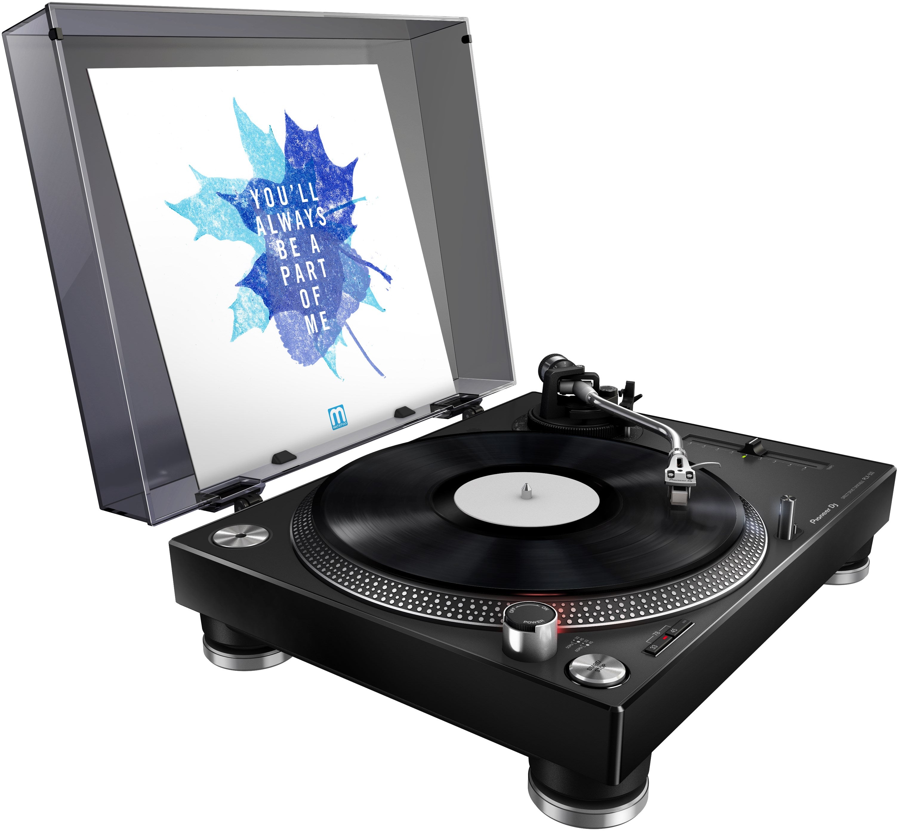 Pioneer DJ PLX-500 Direct Drive Turntable - Black