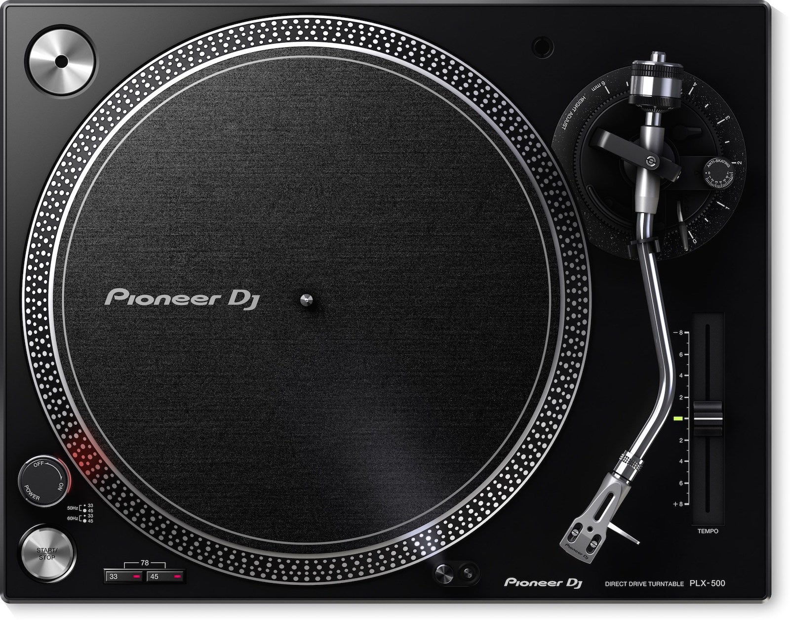 Pioneer DJ PLX-500 Direct Drive Turntable - Black