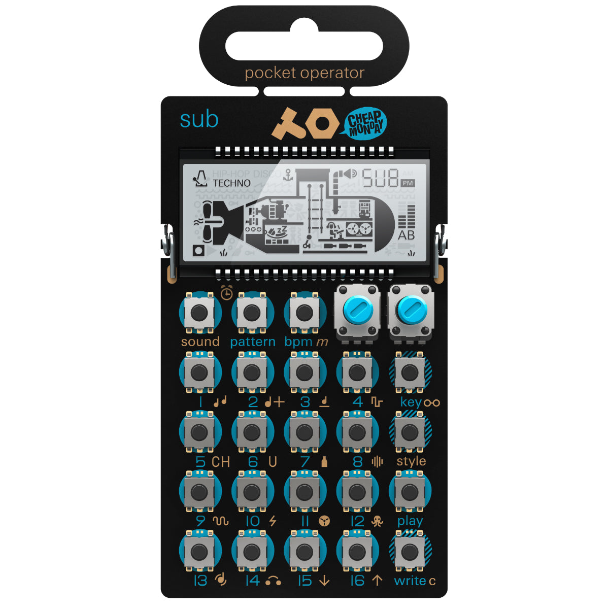 Teenage Engineering PO-14 SUB Pocket Operator Bass Line Synth