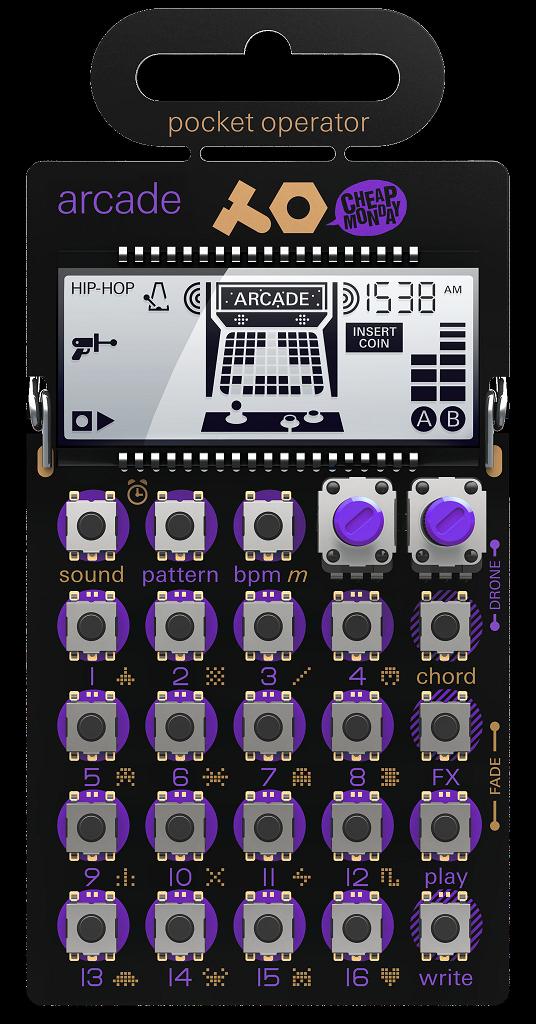 Teenage Engineering PO-20 ARCADE Pocket Operator Synth & Sequencer