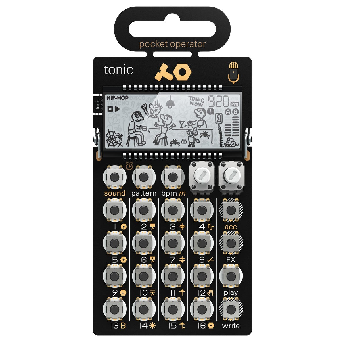 Teenage Engineering PO-32 Tonic Pocket Operator Drum Synth