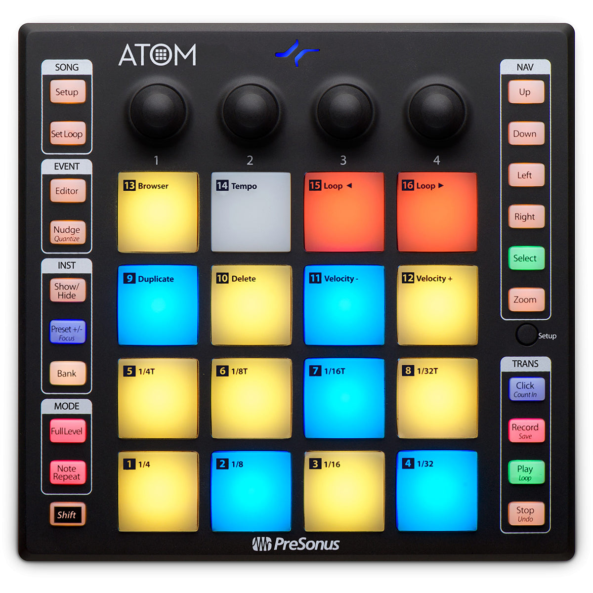 Presonus ATOM Production and Performance Pad Controller