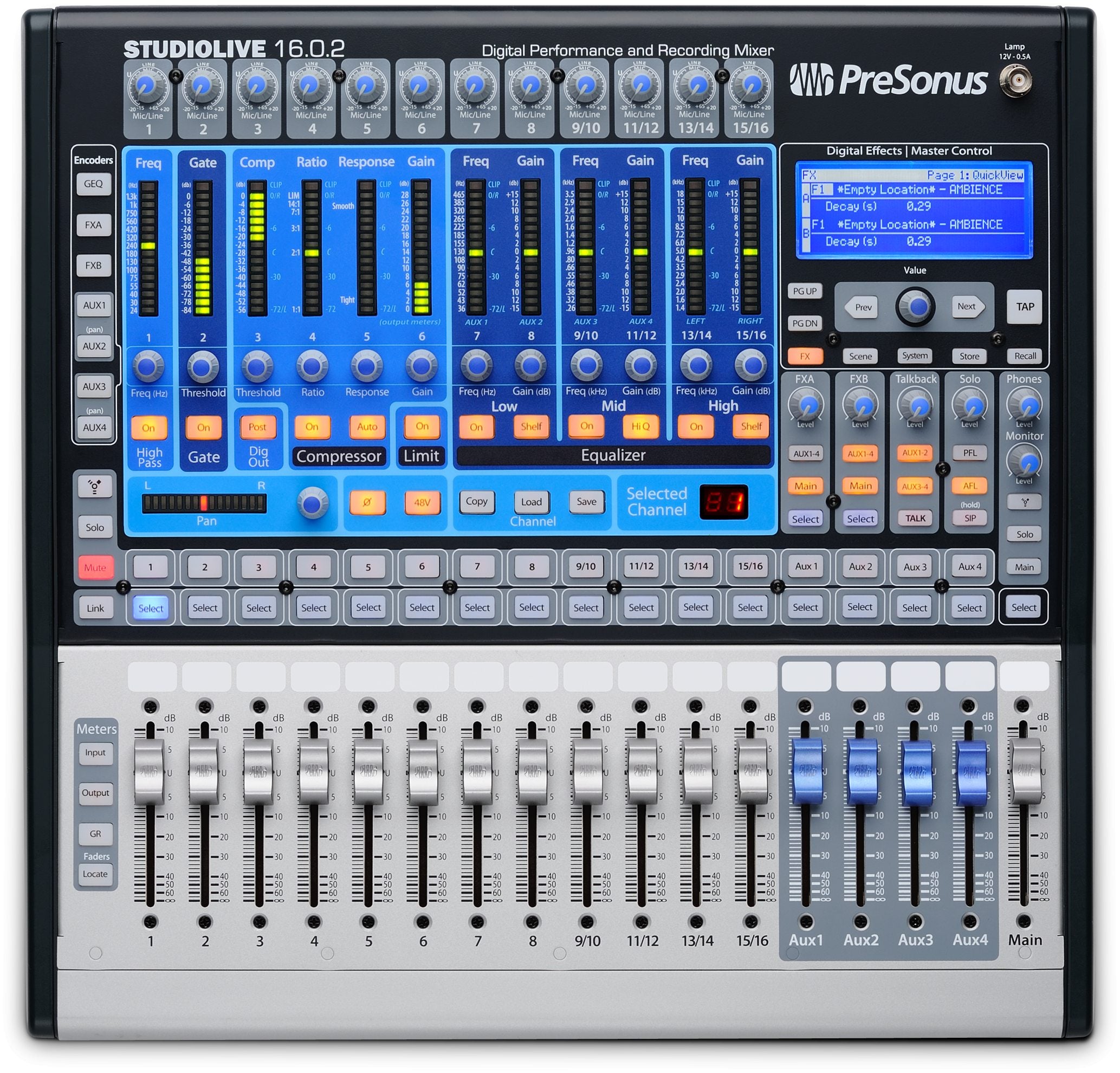 PRESONUS StudioLive 16.0.2 - 16x2 Mixing Console