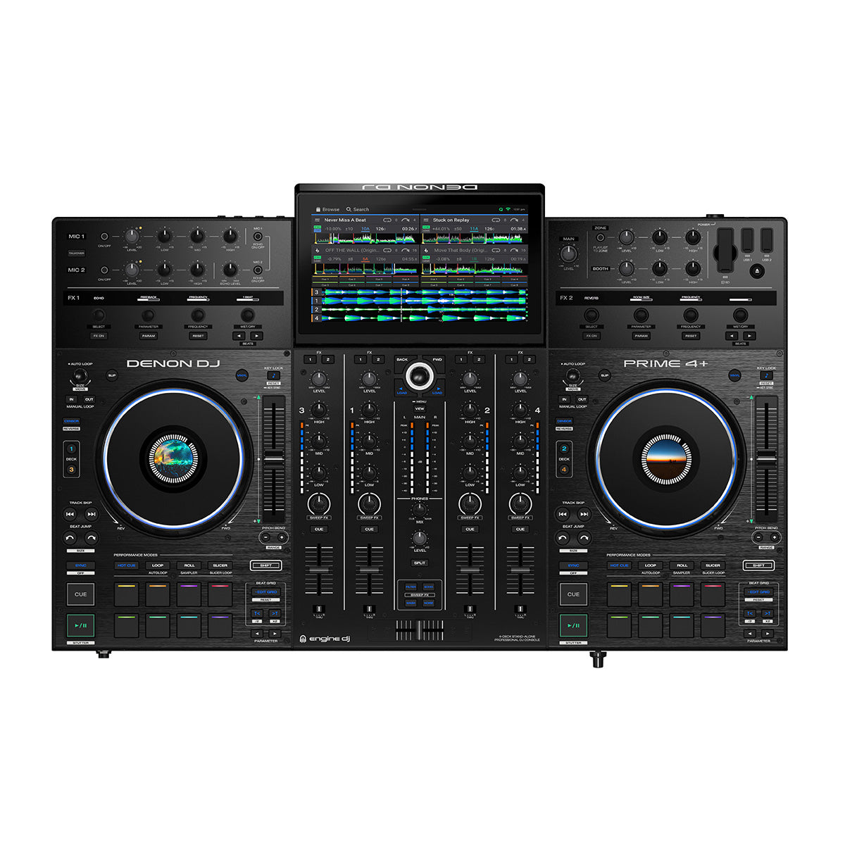 Denon DJ PRIME 4+ Standalone DJ System