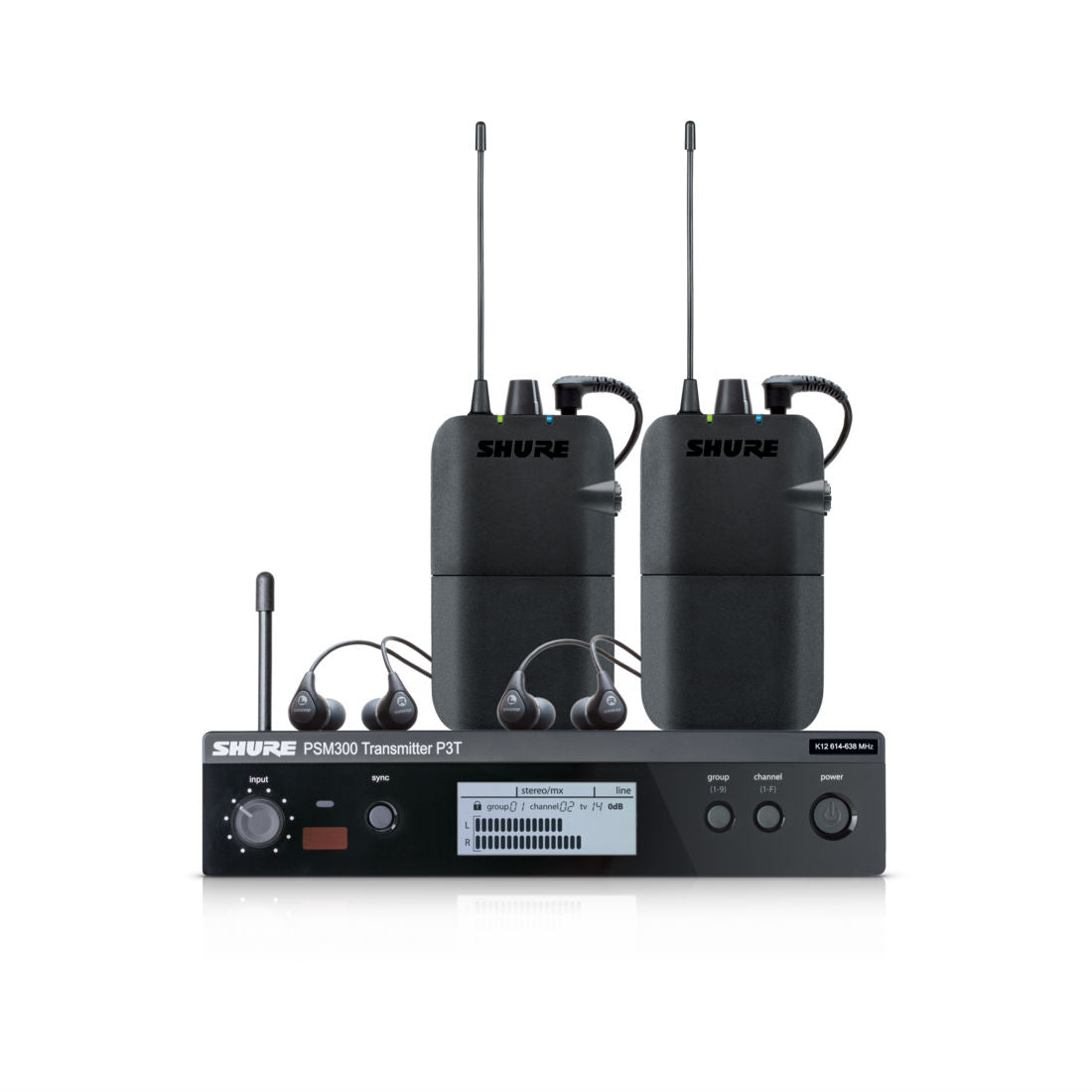 Shure PSM300 TwinPack In-Ear Monitoring System