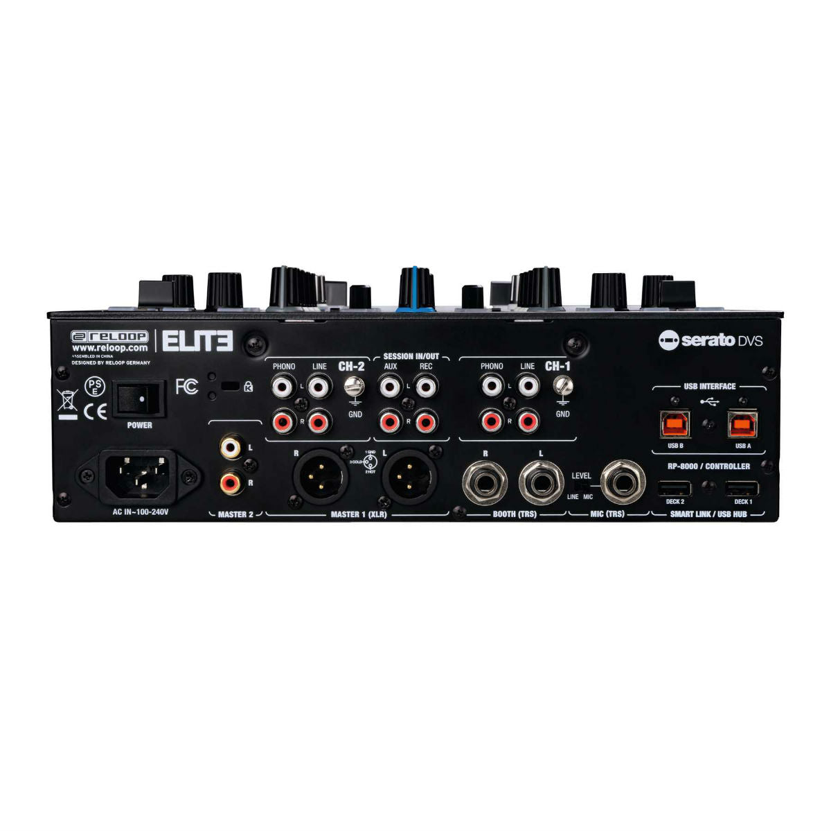 Reloop Elite DVS Mixer for Serato DJ Pro