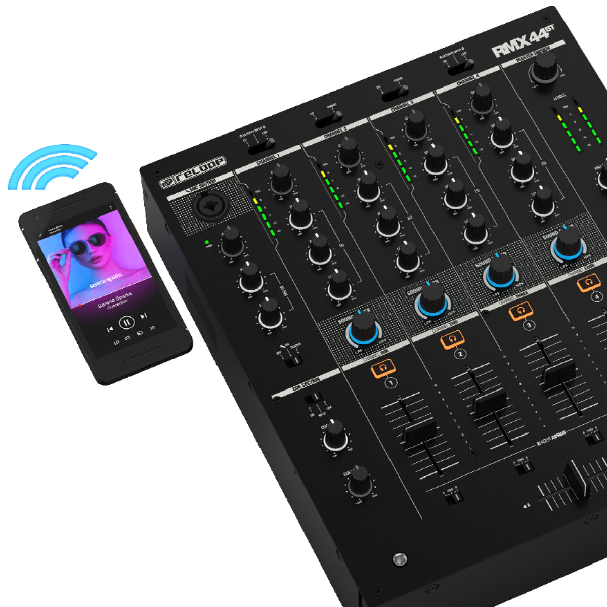 Reloop RMX-44 BT Bluetooth DJ Mixer
