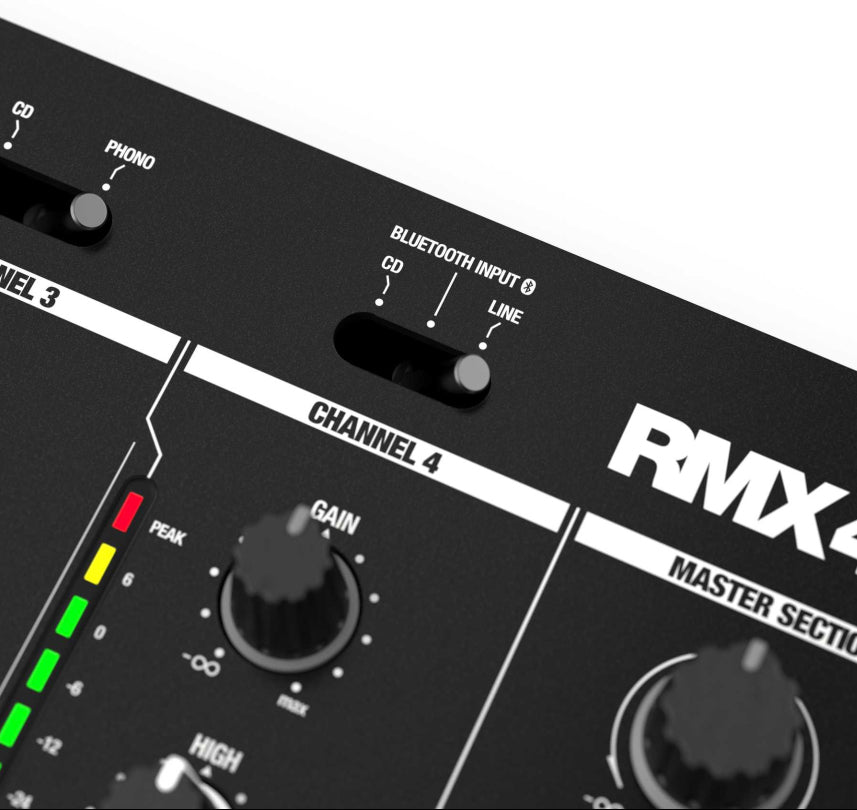 Reloop RMX-44 BT Bluetooth DJ Mixer