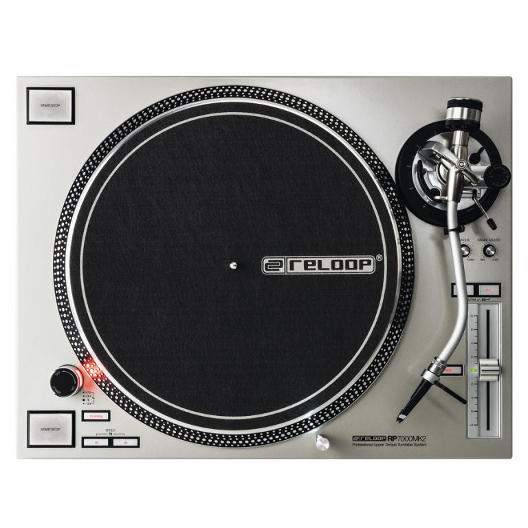 Reloop RP7000 MK2 Silver Direct Drive DJ Turntable