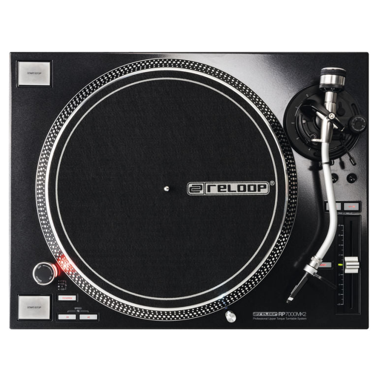 Reloop RP7000 MK2 Black Direct Drive DJ Turntable