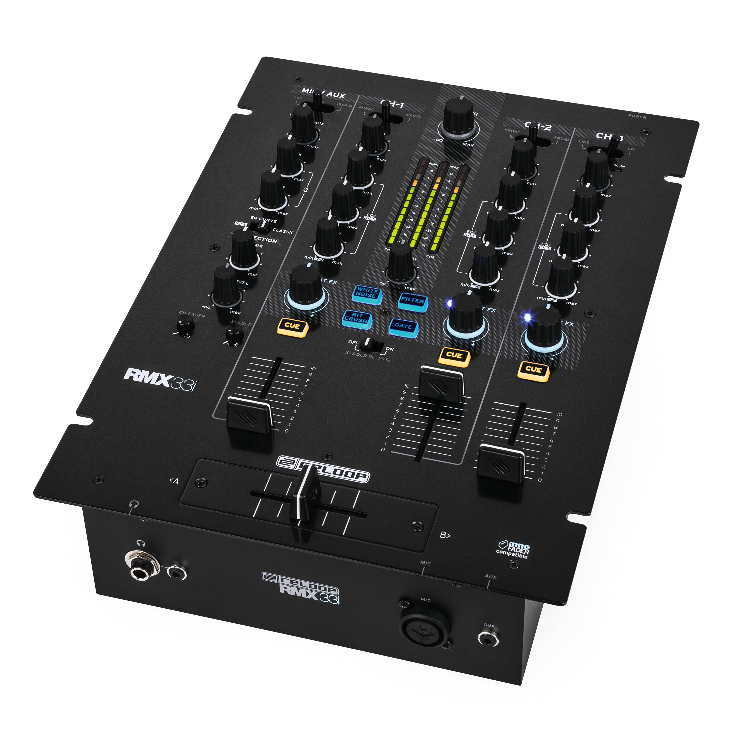 RELOOP RMX-33i 3+1 Channel DJ Mixer