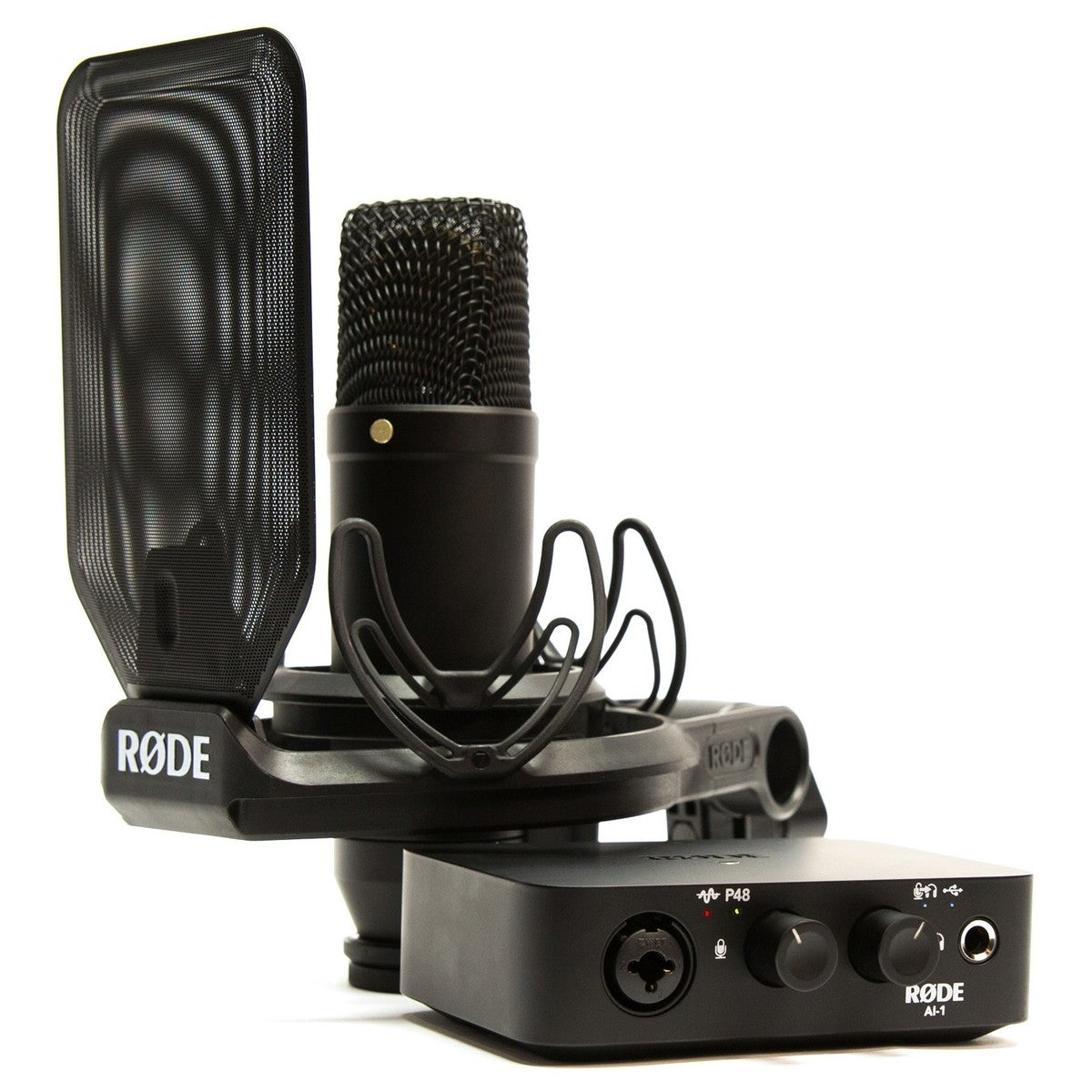 RODE AI-1 Complete Studio Bundle with Rode NT1