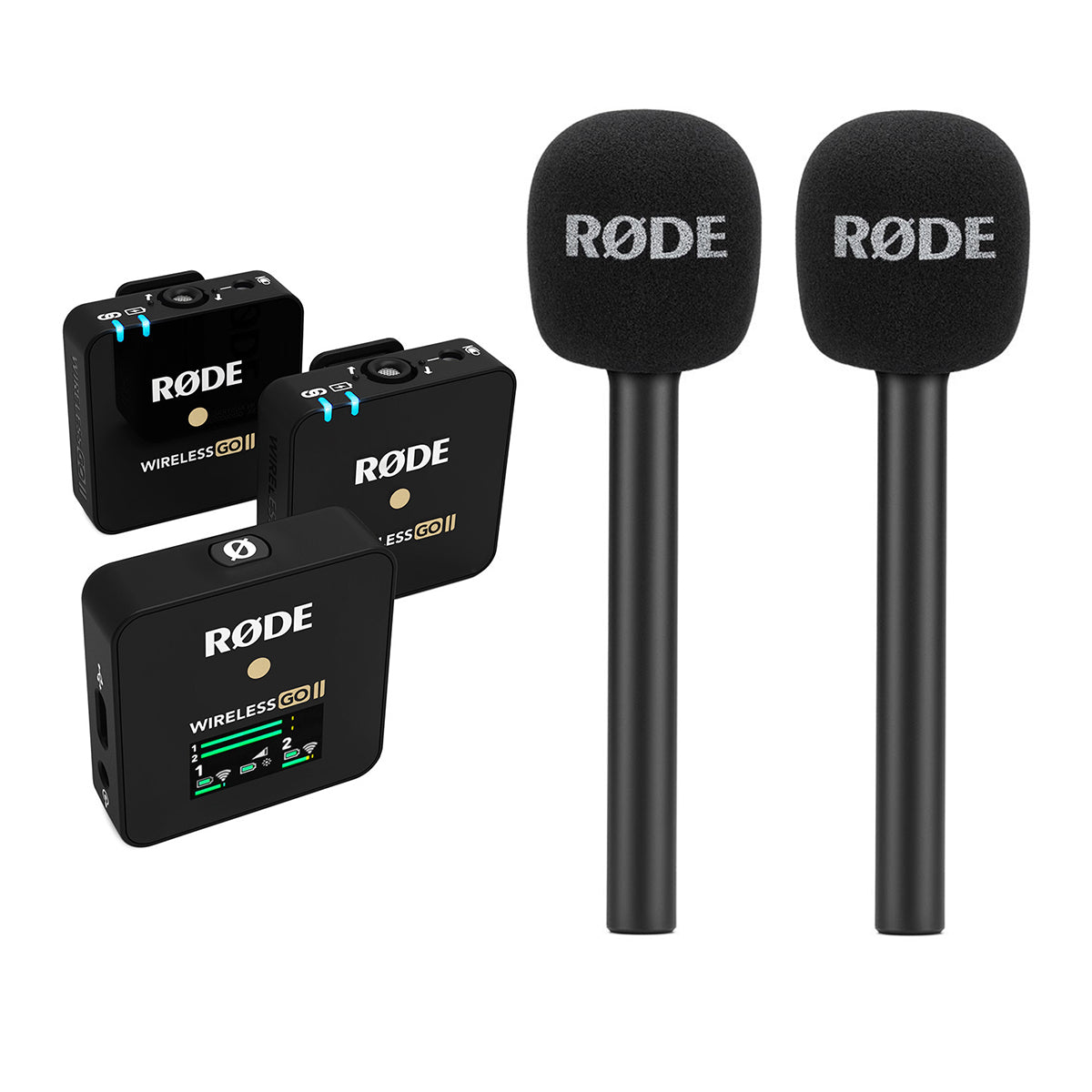 RODE Wireless GO II & Interview Go Bundle