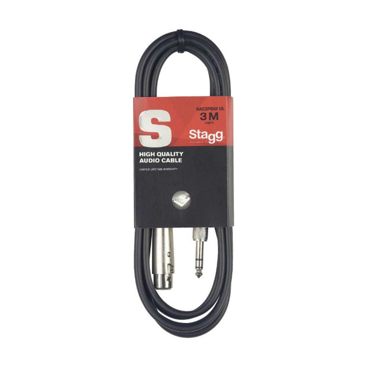 Stagg SAC3PSXF XLR Female to Balanced Jack Cable 3m