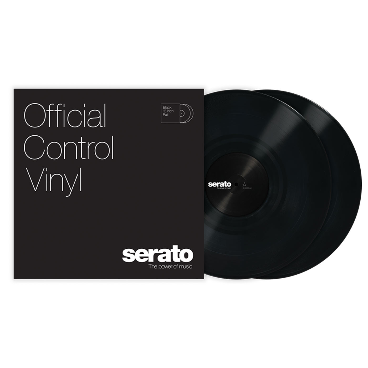 SERATO Performance Series Vinyl Pair - Black