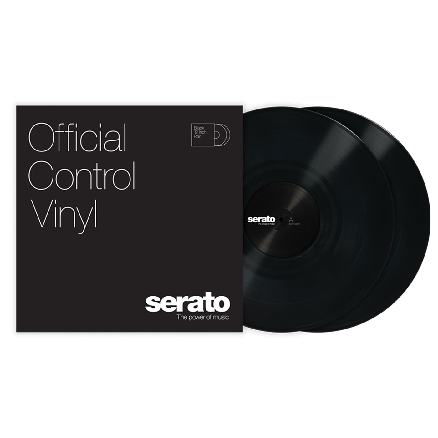 Serato Performance Series Vinyl Pair - Black