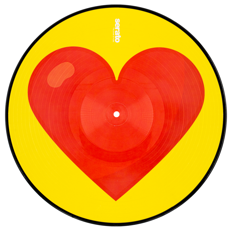 Serato Emoji Series 3 Donut/Heart - Pair