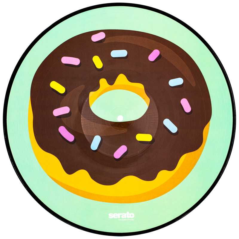 Serato Emoji Series 3 Donut/Heart - Pair