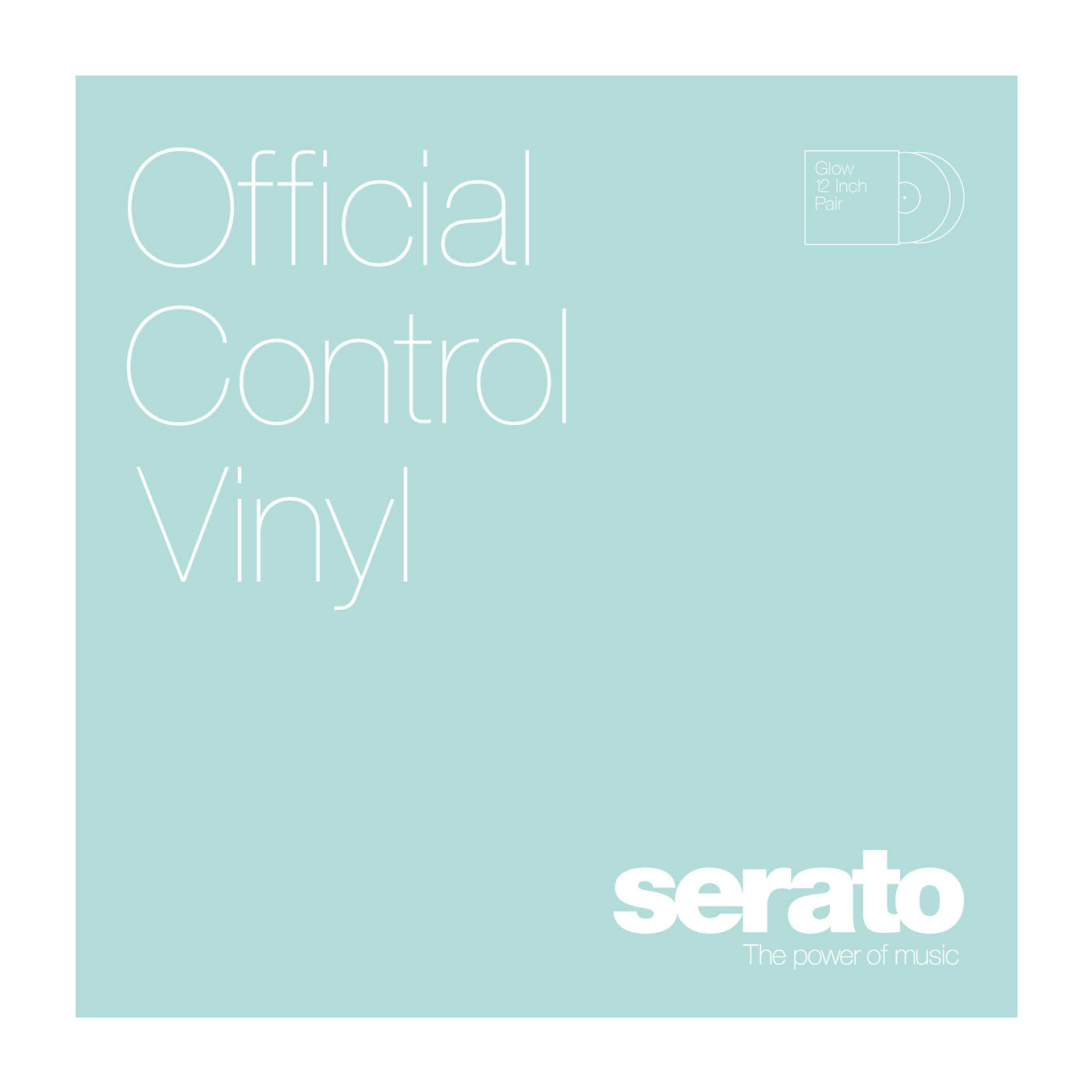 SERATO Performance Series Vinyl Pair - Glow