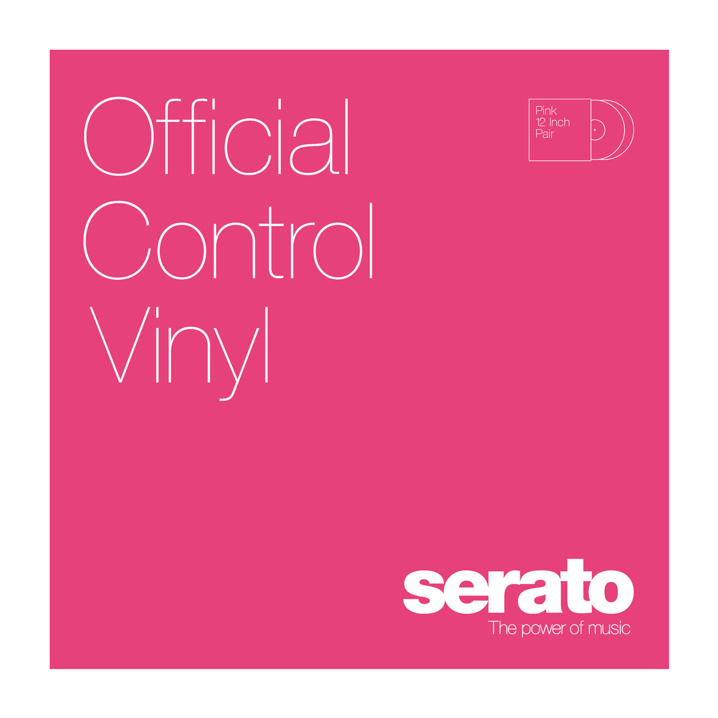 Serato Performance Series Vinyl Pink - Pair