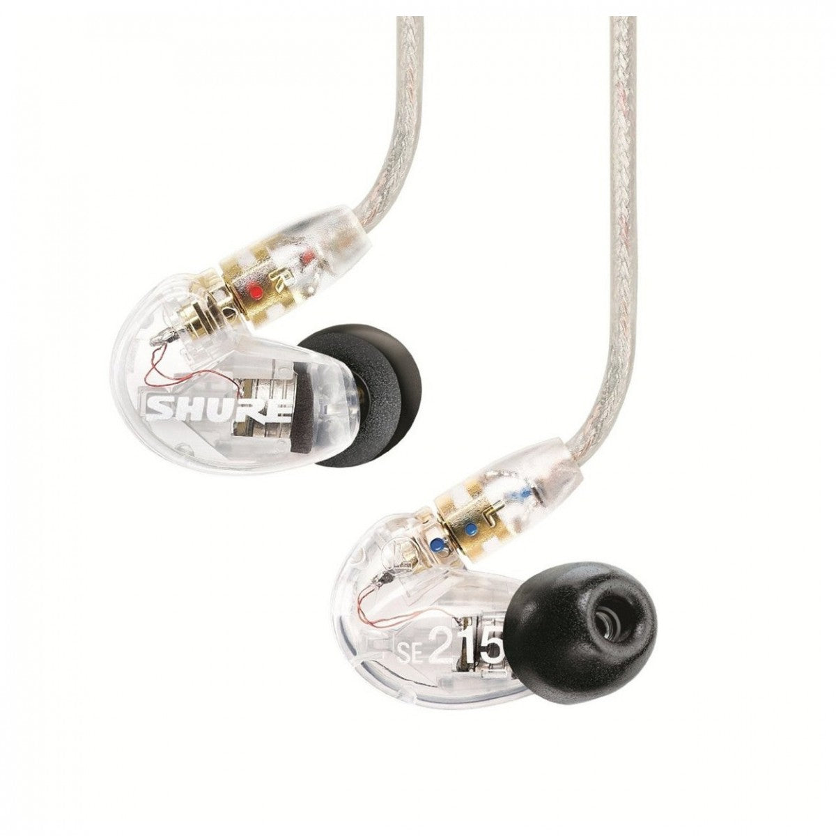 Shure SE215 Sound Isolating Earphones with True Wireless - Clear