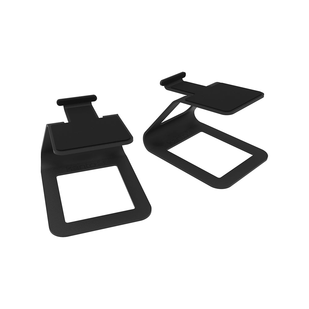 Kanto SE2 Elevated Desktop Stands Black