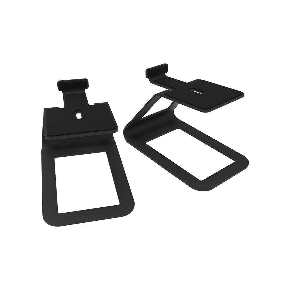 Kanto SE4 Elevated Desktop Stands Medium Black