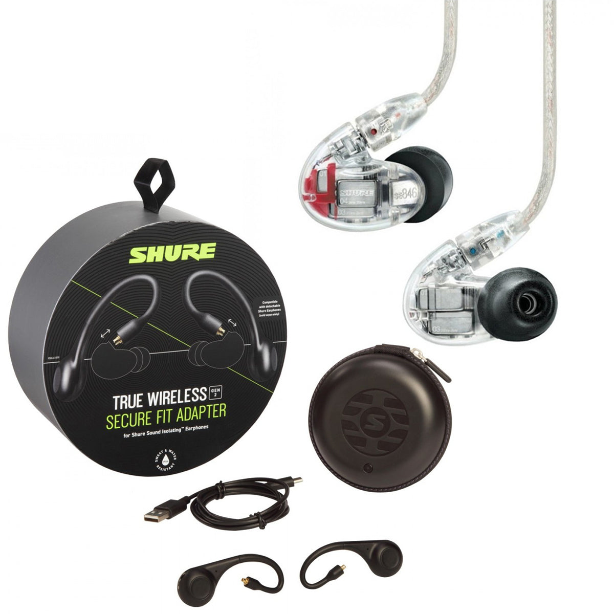 Shure SE846 PRO Sound Isolating Earphones with True Wireless