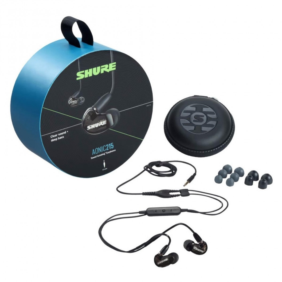 Shure AONIC 215 Sound Isolating Earphones Black