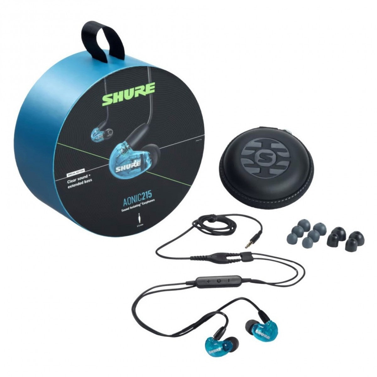 Shure AONIC 215 Sound Isolating Earphones Blue