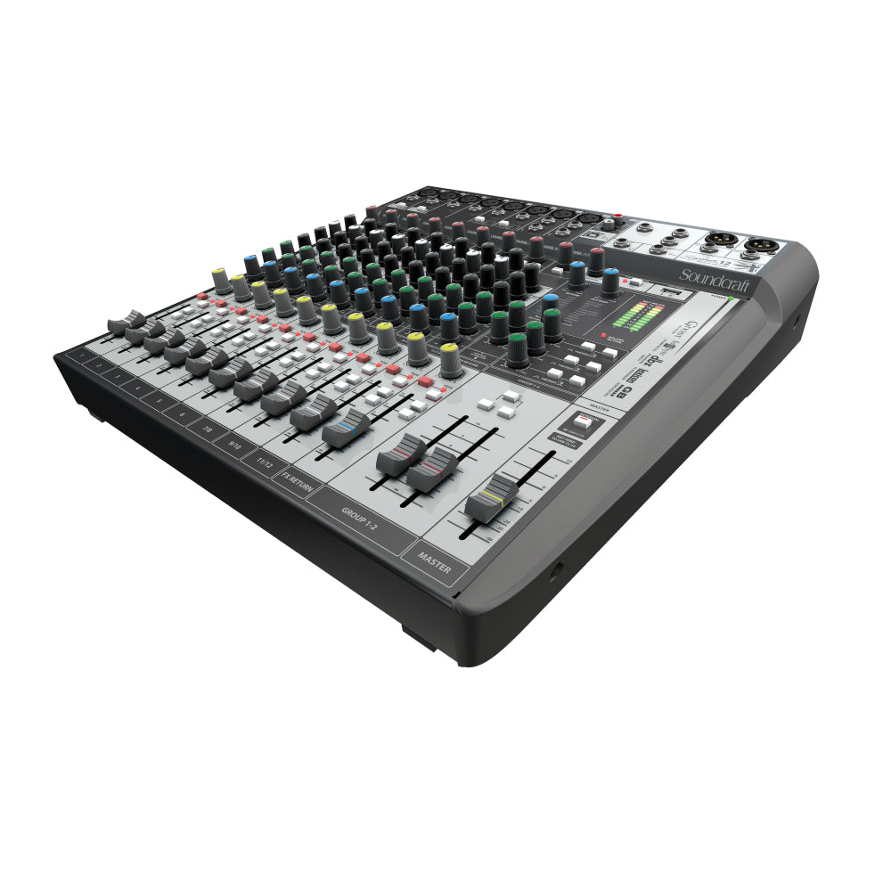 SOUNDCRAFT SIGNATURE 12 MTK Analogue Mixer with Multi Track USB Interface