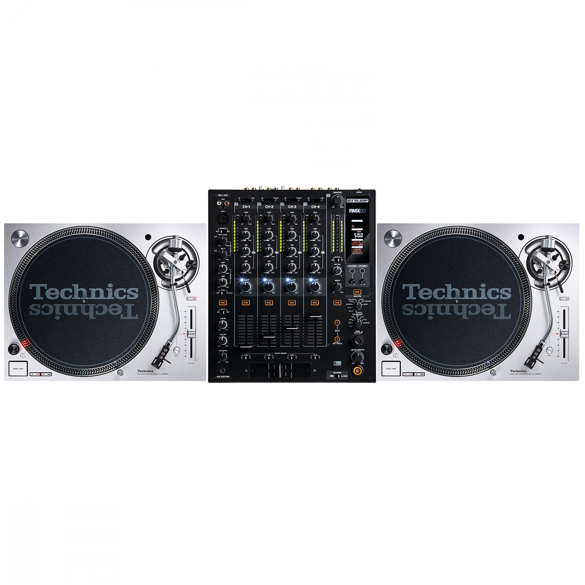 Technics SL1200 MK7 + Reloop RMX60 Mixer