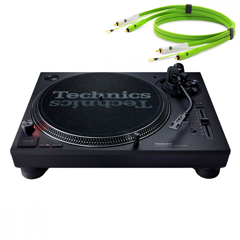 T-Parts RCA Phono Cable For Technics SL-1200/1210 MK2 MK3 MK5 – Welded PCB, 130cm, Made In Italy