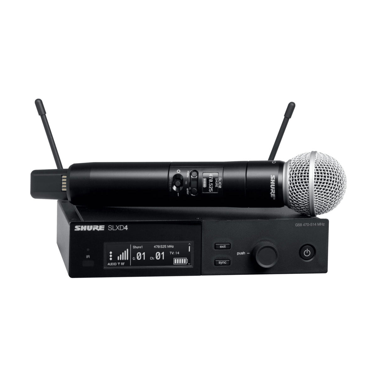 Shure SLXD24UK/SM58 Wireless SM58 Handheld Microphone System