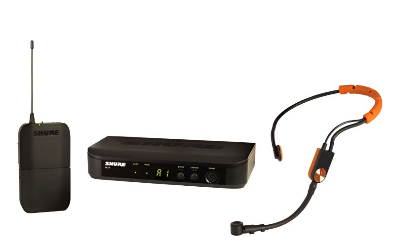 Shure BLX14UK-SM31 Wireless Bodypack System With SM31 Fitness Headset