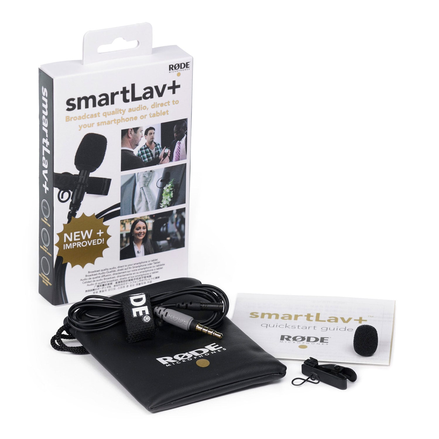 RODE SmartLav+ omnidirectional lavalier mic for smartphones
