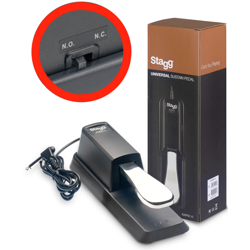 Stagg SUSPED 10 Keyboard Sustain Pedal