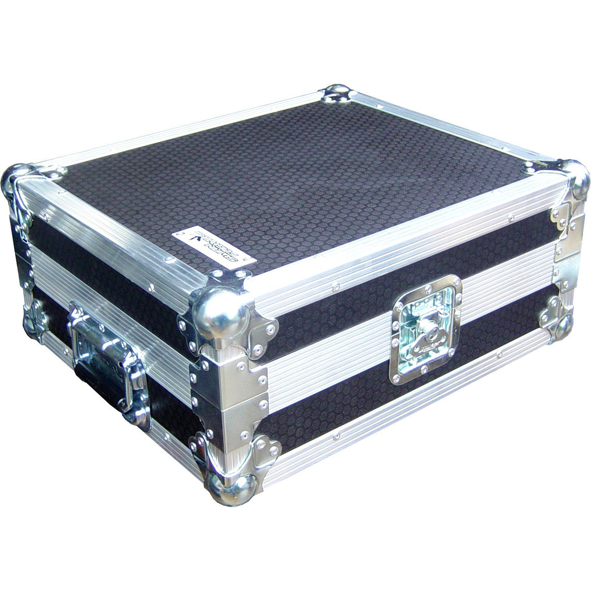 Swan Flight Turntable Flight Case - Black Hex