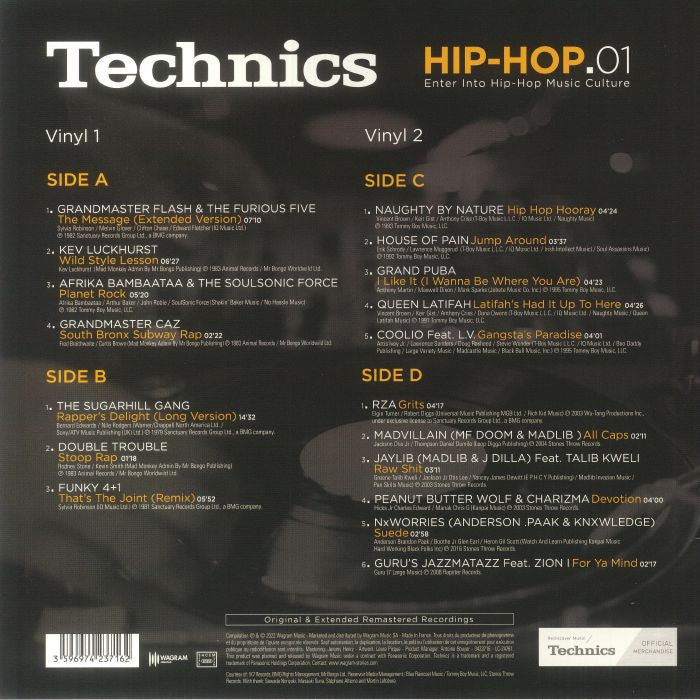 Technics Hip-Hop.01 LP